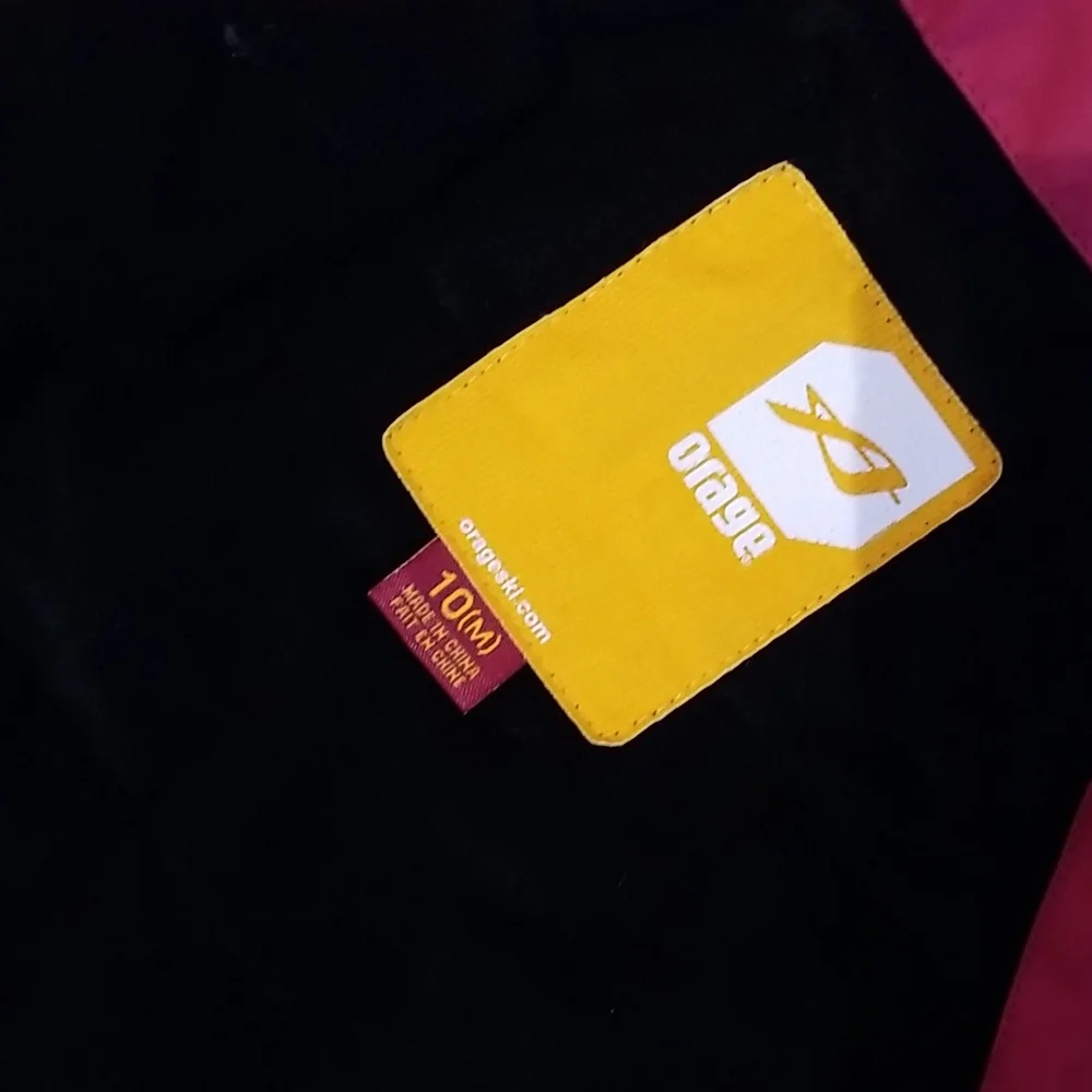 Orage snowboard jacket‎ size 10